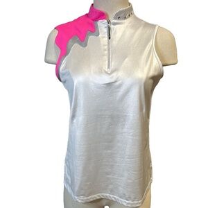 Jamie Sadock Sleeveless Golf Shirt/Small